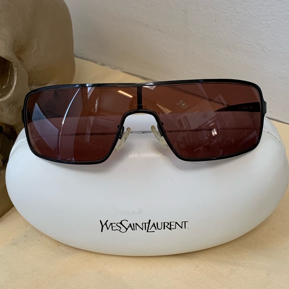 Yves Saint Laurent Dark Metal Rose Sunglasses